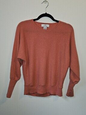 Magashoni Cashmere Pink Coral Sweater Medium